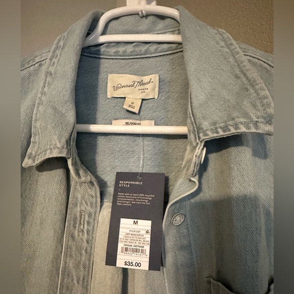 Universal Thread Denim Button down from Target - Picture 2 of 3